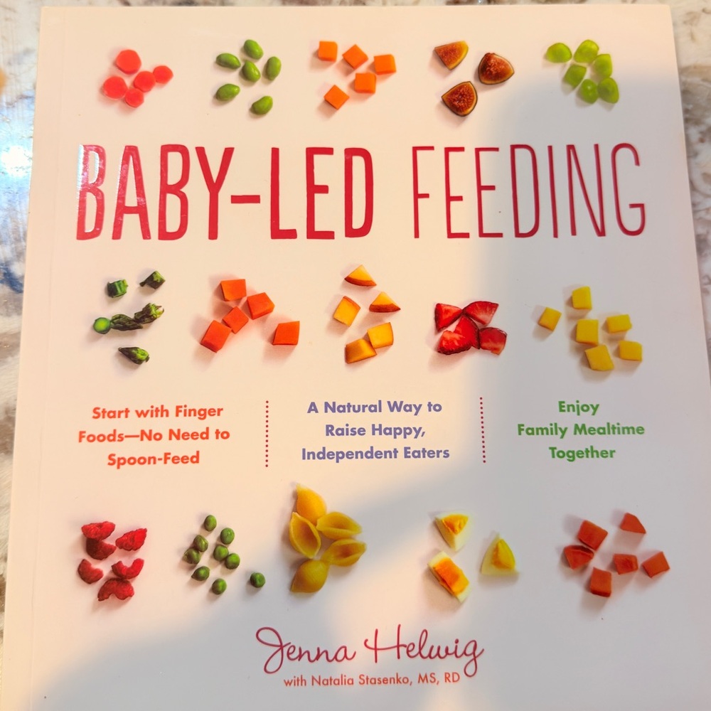 Baby Essentials Baby-Led Feeding Book - Red, Green, Yellow